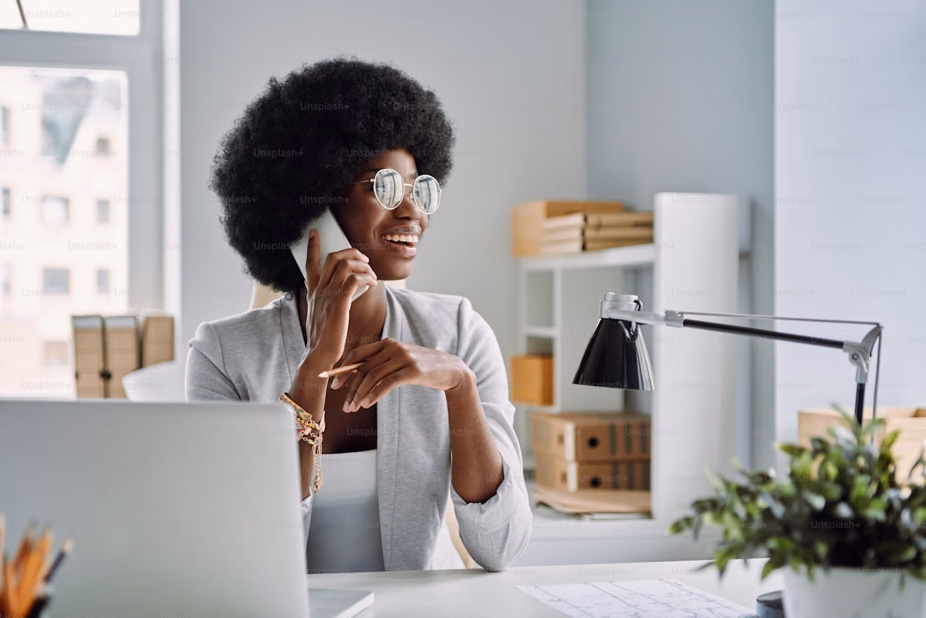 A first phone call with a client