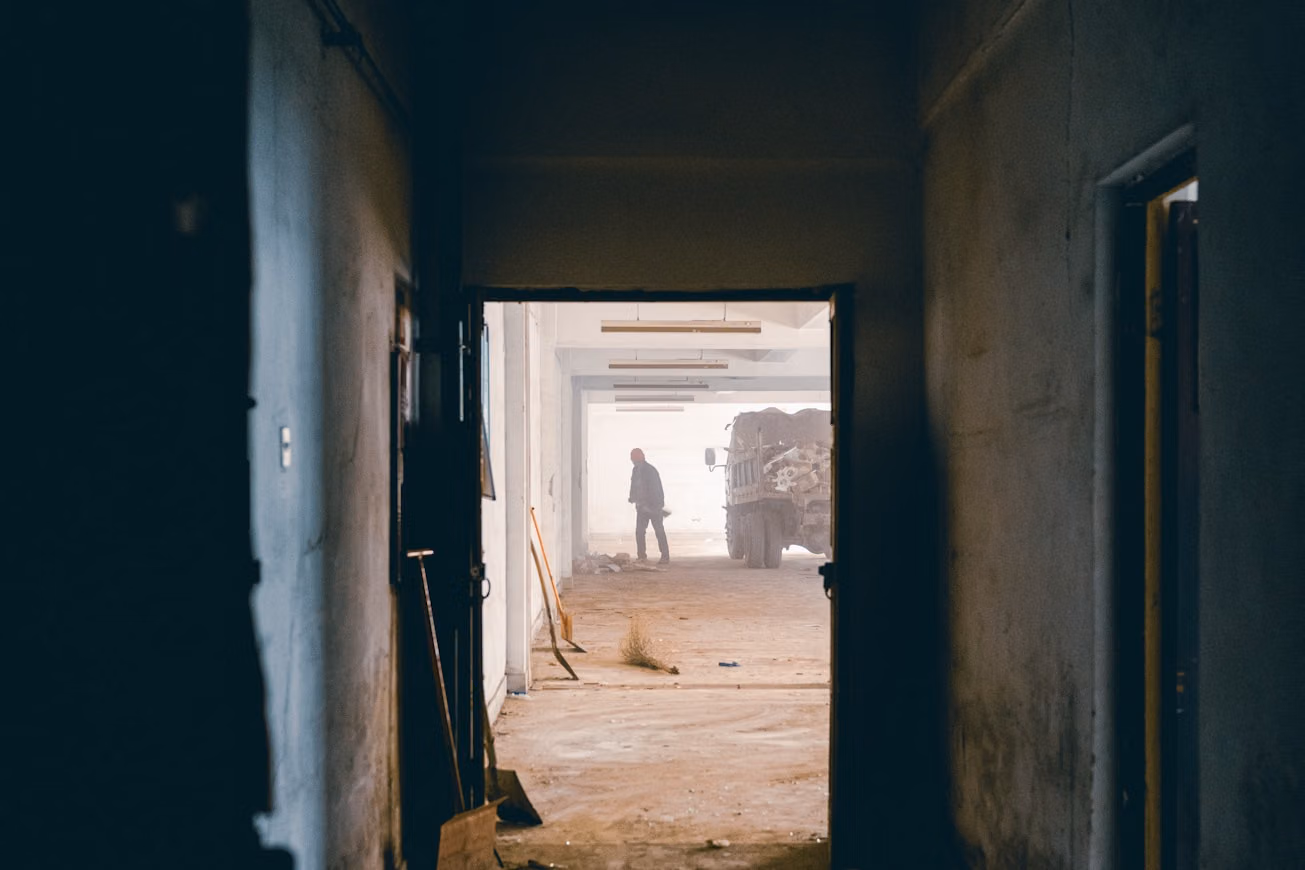 Walking a property before design work begins